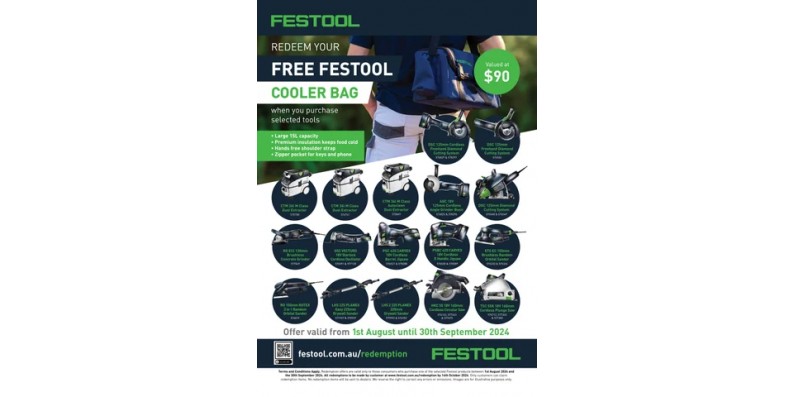 Festool Redemption Aug - Sep Campaign 2024