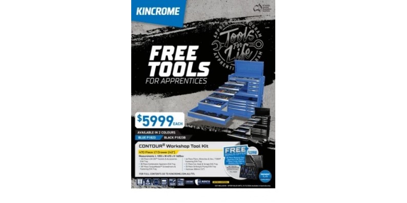 Kincrome - Tools For Life 2024