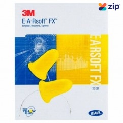 3M 70071515046 (312-1261) - 200 Pairs E-A-Rsoft FX Uncorded Earplugs