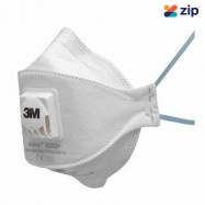 3M 9322A+ - 10PK P2 Flat Fold Particulate Disposable Valved Respirator M9322+