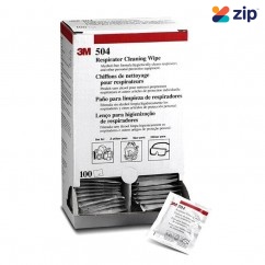 3M AT010587411 (504) - 100-Pack Respirator Cleaning Wipes