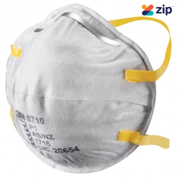 3M WX700900029 - 8710 P1 Cupped Particulate Disposable Respirator Pack of 20