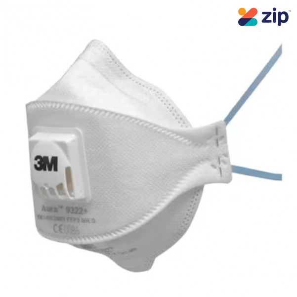 3M XA010017854 (9322+) - P2 Particulate Disposable Respirator Pack of 10