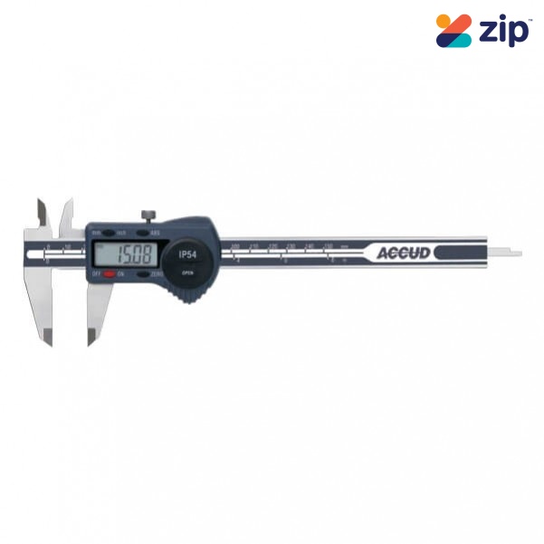 ACCUD AC-111-012-11 - Coolant Proof IP54 Dual Scale Digital Caliper