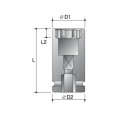 Action 61740041 - 41mm x 21mm Metric 3/4" Drive Square Combination Budd Wheel Impact Socket