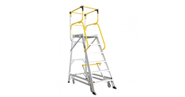 Bailey FS13594 - 3.6m 200kg Ladderweld Aluminium 6 Step Access Platform ...