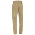 Bisley BPC6150_BCDR - Khaki X Airflow™ Stretch Ripstop Vented Cargo Men Pants