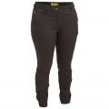 Bisley BPL6028_BCCG - Charcoal Cotton Cargo Cuffed Women Pants