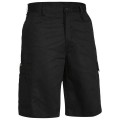 Bisley BSH1999_BBLK- 100% Cotton Black Cool Lightweight Utility Short