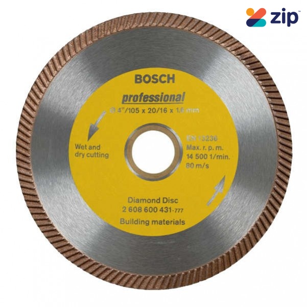 Bosch 2608600431 - 105mm Diamond Cut Off Wheel Blade