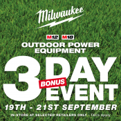 Milwaukee 3 DAY BONUS EVENT