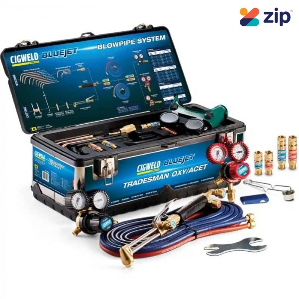 Cigweld 208001 -  BlueJet Tradesman Oxygen/Acetylene Kit