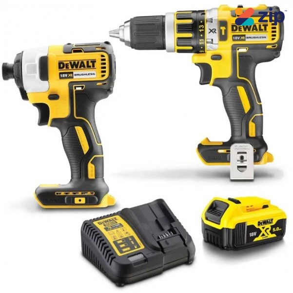 DeWalt DCK2032P1-XE - 18V 5Ah XR Li-ion Cordless Brushless 2pce Combo Kit