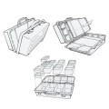 EXACTAPAK MULTI10 - 367x176x70mm 10 Compartment MultiBox Tradie Storage Case