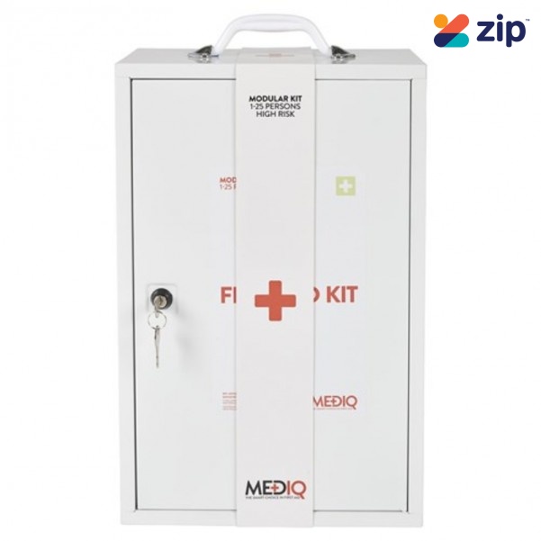 MEDIQ FAMKC - 5 Module First Aid Cabinet Wall Mount Kit