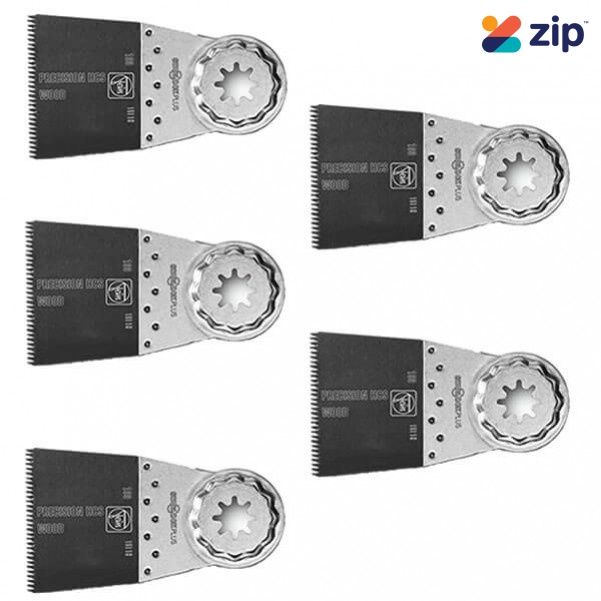 Fein 63502199230 - 55mm Starlock Plus E-Cut Japan Tooth Precision Saw Blade (Pack of 5)