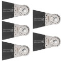 Fein 63502161230 - 65mm Bimetal StarLock E-Cut Long-life Saw Blade (Pack of 5)