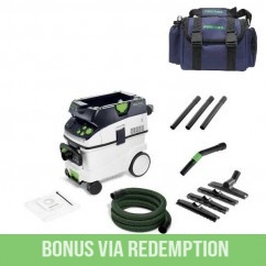 Festool CTM 36 E AC-HD FS - 1200W CT 36L M Class Autoclean Dust Extractor 575849