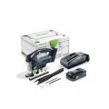 Festool PSBC 420 5.0 EBI-Plus (578289) - PSBC 420 CARVEX 18V Cordless D Handle Jigsaw 5.0Ah Bluetooth Set in Systainer