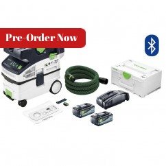 Festool CTLC MINI I-Plus (578298) - 10L Class 18V Cordless Mobile Dust Extractor 8.0Ah Bluetooth Energy Set in Systainer