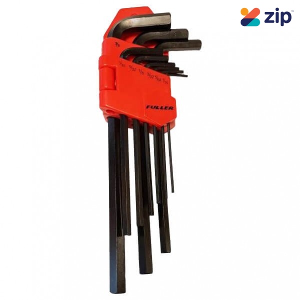 Fuller 130-7510 - 9 Piece Long Arm SAE Hex Key Set with Holder