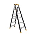 Gorilla Ladders FDM006-PRO - 1.75 - 3.13m 6 Step PRO-LITE Fibreglass Dual Purpose Ladder