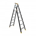 Gorilla Ladders FDM008-PRO - 2.35 - 4.35m 8 Step PRO-LITE Fibreglass Dual Purpose Ladder