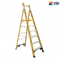 Gorilla Ladders FPL006-HD - 180kg Heavy Duty 1.8m Fibreglass Platform Ladder