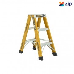 Gorilla Ladders FSM003-HD - 180kg Heavy Duty 0.9m Double Sided Fibreglass Ladder