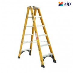 Gorilla Ladders FSM006-HD - 180kg Heavy Duty 1.8m Double Sided Fibreglass Ladder