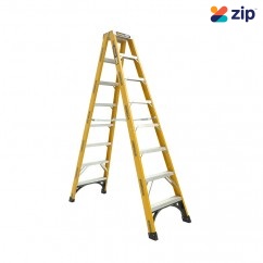 Gorilla Ladders FSM008-HD - 180kg Heavy Duty 2.4m Double Sided Fibreglass Ladder