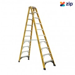 Gorilla Ladders FSM010-HD - 180kg Heavy Duty 3.0m Double Sided Fibreglass Ladder