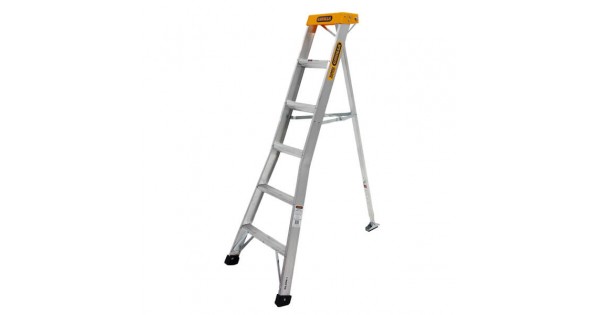 Gorilla Ladders GL006-I - 1.8m 150Kg Industrial Aluminium Garden Ladder