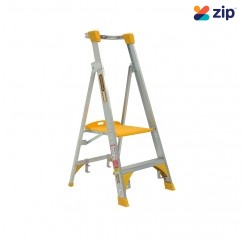 Gorilla Ladders PL002-HD - 180kg Heavy Duty 0.6m Aluminium Platform Ladder