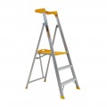 Gorilla Ladders PL003-PRO - 150kg Pro-Lite 0.85m 3 Step Aluminium Platform Ladder