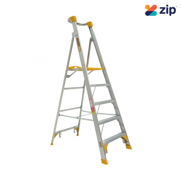 Gorilla Ladders PL005-HD - 180kg Heavy Duty 1.5m Aluminium Platform Ladder