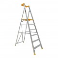 Gorilla Ladders PL006-PRO - 150kg Pro-Lite 1.75m 6 Step Aluminium Platform Ladder