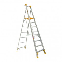 Gorilla Ladders PL008-HD - 180kg Heavy Duty 2.4m Aluminium Platform Ladder