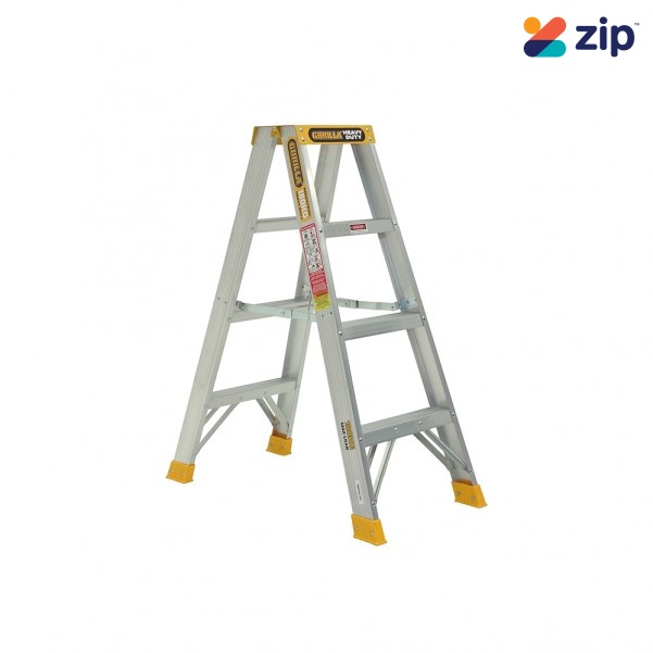 Gorilla Ladders SM004-HD - 180kg Heavy Duty 0.9m Double Sided Aluminium Ladder