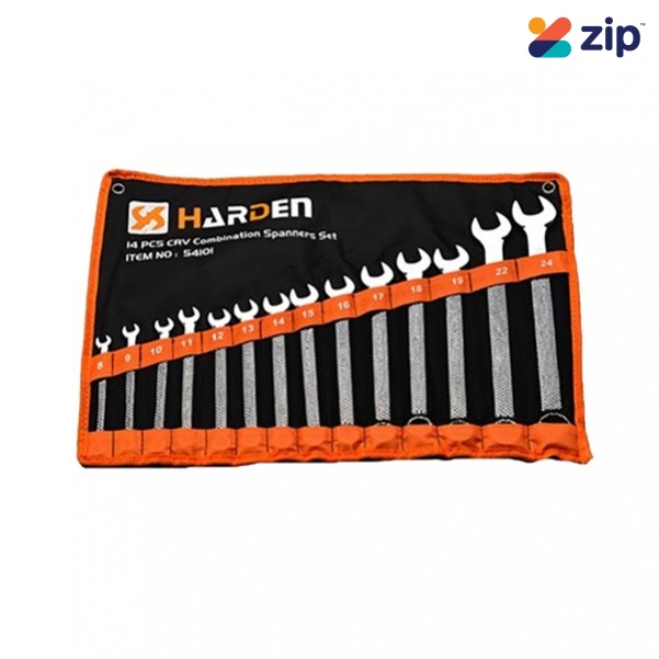 Harden 540101 - 14 Piece Metric Combination Spanner Set