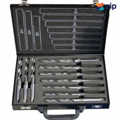 Hafco D122 - Ø14.5-Ø23mm 10 Piece Metric 2MT HSS Drill Set