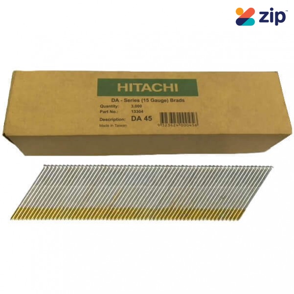 Hitachi DA45EPB - 45mm DA-Series 15 Gauge Bright Finish Nails Pack of 3000 