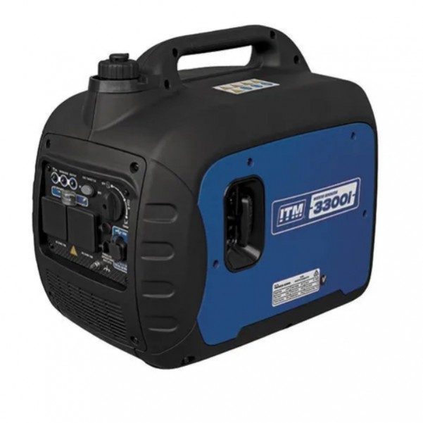 ITM TM523-3300 - 3300W 4L Petrol Peak Recoil Start Inverter Generator