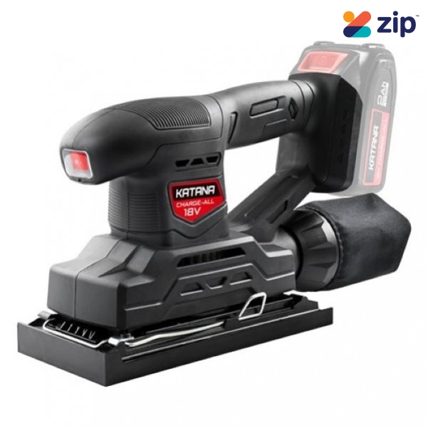 Katana 220142 - 18V 2mm 1/3 Cordless CHARGE-ALL Sheet Sander Skin