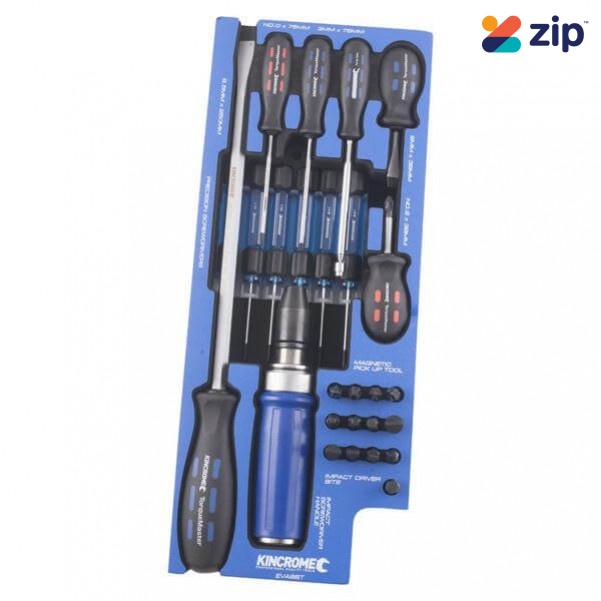 Kincrome EVA86T - 26 Piece EVA Tray Screwdrivers & Fastening Set