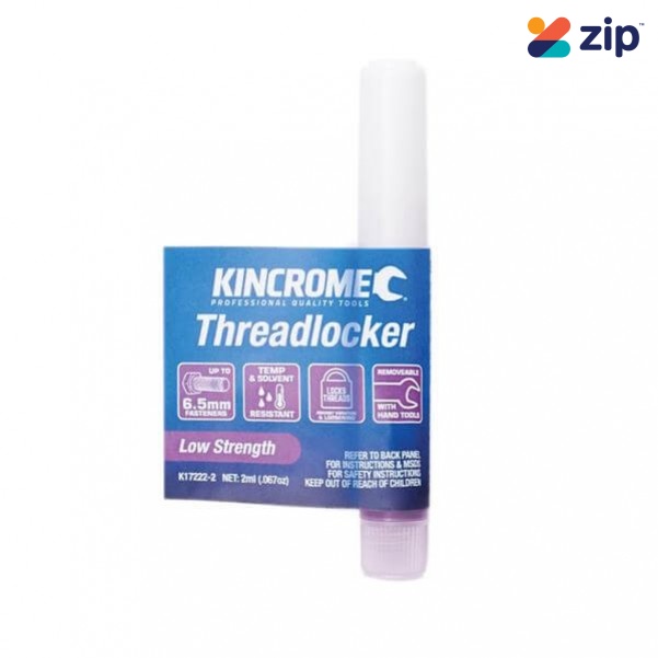 Kincrome K17222-2 - 2ml Low Strength Thread Locker