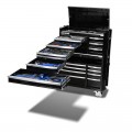 Kincrome K1957B - 480 Piece 17 Drawer (42") CONTOUR Black Workshop Tool Kit