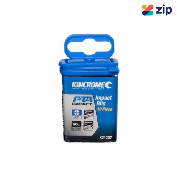 Kincrome K21237 - 50mm 10 Piece Phillips #2 Impact Bit