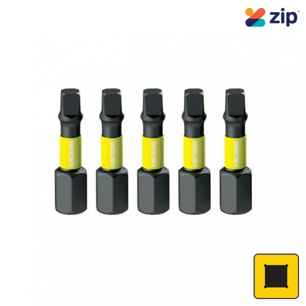 Kincrome K21293 - 25mm 5 Piece Square #3 Impact Bit