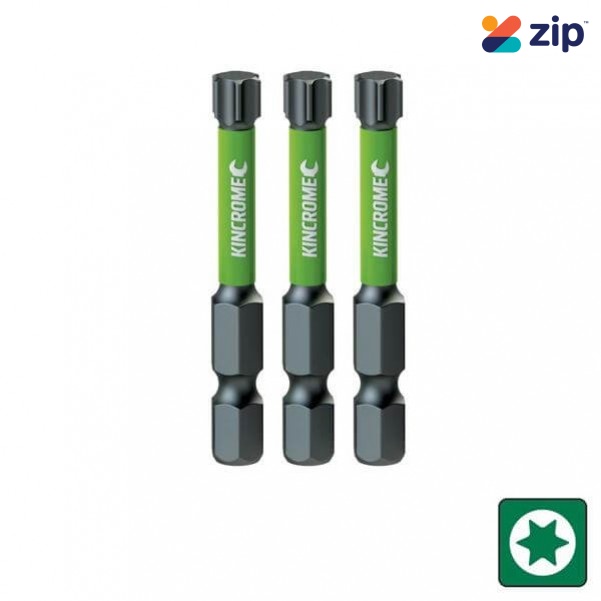 Kincrome K21390 - T20 50mm 3 Piece TORX Impact Bit